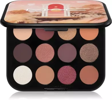 Палитра теней для век MAC Cosmetics Connect In Colour Eye Shadow Palette 12 shades, Future Flame 12,2 g