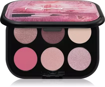 Палитра теней для век MAC Cosmetics Connect In Colour Eye Shadow Palette 6 shades, Rose Lens 6,25 g