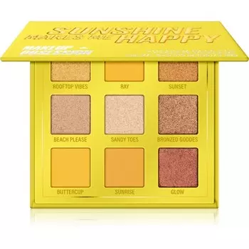 Палитра теней для век Makeup Obsession Mini Palette оттенок Sunshine Makes Me Happy 11,7 г