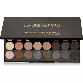 Палитра теней для век Makeup Revolution London Ultra Flawless из 32 оттенков