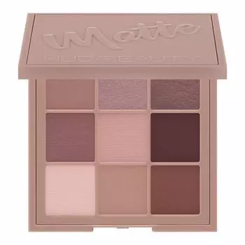 Палитра теней для век matte obsessions eyeshadow palette Huda Beauty, цвет cool
