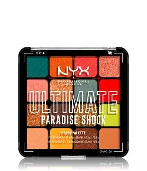 Палитра теней для век NYX Professional Makeup Ultimate Shad Pal 16-Pan, Nr. 02W - Paradise Shock, 1 шт.