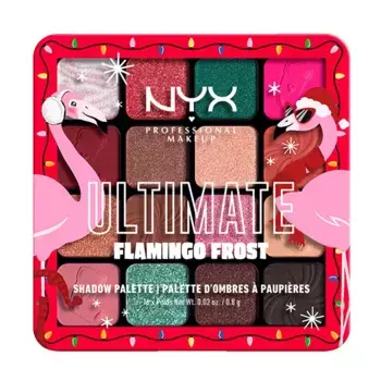 Палитра теней для век ограниченного выпуска Ultimate Flamingo Frost Shadow Palette Nyx Professional Make Up, 1 UD