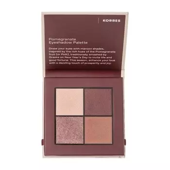 Палитра теней для век Pomegranate - Брови каштанового цвета Korres