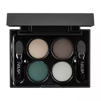 Палитра теней для век quattro eye shadow Nouba, цвет nr. 641