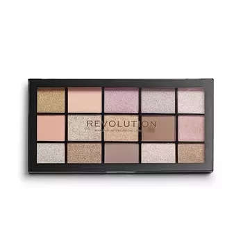 Палитра теней для век Reloaded Fundamental, 15 оттенков, 16,5G, Makeup Revolution