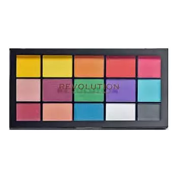 Палитра теней для век Reloaded Makeup Revolution, цвет mattes, 15 x 1,1 гр