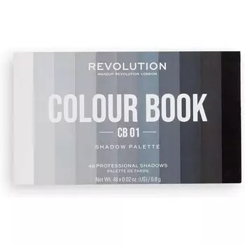 Палитра теней для век Revolution Color Book CB01 38,4 г Revolution Beauty