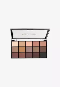 Палитра теней для век REVOLUTION RE-LOADED PALETTE Makeup Revolution, цвет basic mattes