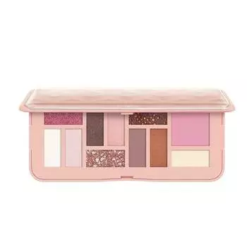 Палитра теней для век, розовые, 12 г Pupa Milano, 3d Effects Design M Eyeshadow Palette, нюд