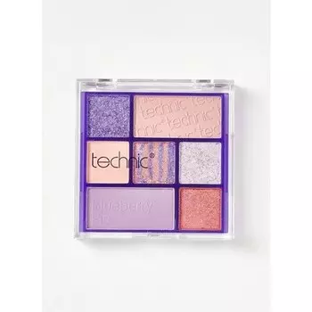 Палитра теней для век с прессованным пигментом Blueberry Pie Technic