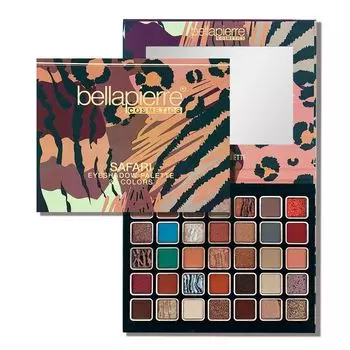 Палитра теней для век Safari, 38 г Bellapierre Cosmetics