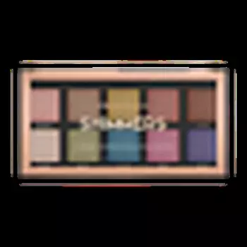 Палитра теней для век Shimmers, 10 оттенков, Profusion Cosmetics
