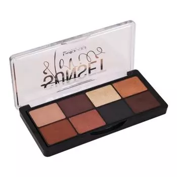 Палитра теней для век Sunset stories Bellaoggi, 9,5 гр (deep nude)