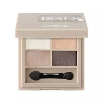 Палитра теней для век the quartet eyeshadow Isadora, цвет nr. 09 pearls allure, вес 3.5 гр.