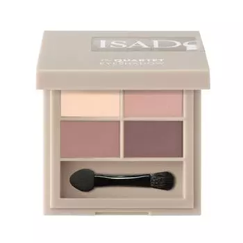 Палитра теней для век the quartet eyeshadow Isadora, цвет nr. 01 muddy nudes, вес 3.5 гр.