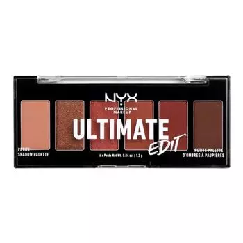 Палитра теней для век Ultimate Edit NYX Professional Makeup, цвет uspp01 warm neutrals