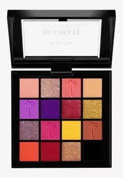 Палитра теней для век ULTIMATE SHADOW PALETTE FESTIVAL Nyx Professional Makeup, цвет 13 festival