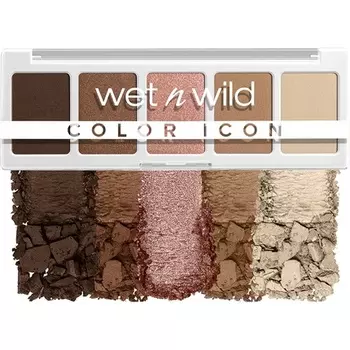 Палитра теней для век Wet N Wild Color Icon из 5 штук «Прогулка по яичной скорлупе», Wet 'N' Wild