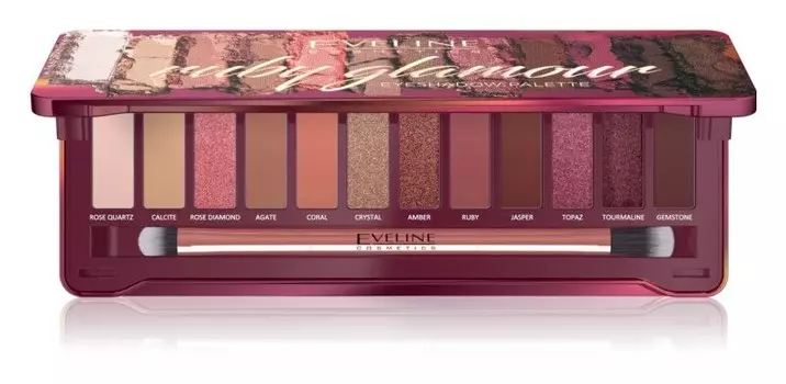 Палитра теней Eveline Cosmetics Ruby Glamour