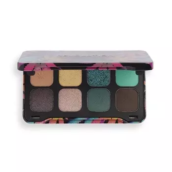 Палитра теней Forever Flawless Dynamic Eyeshadow Chilled, 8 оттенков, 8G, Makeup Revolution