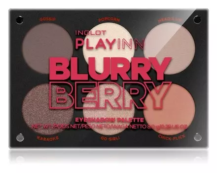 Палитра теней Inglot PlayInn