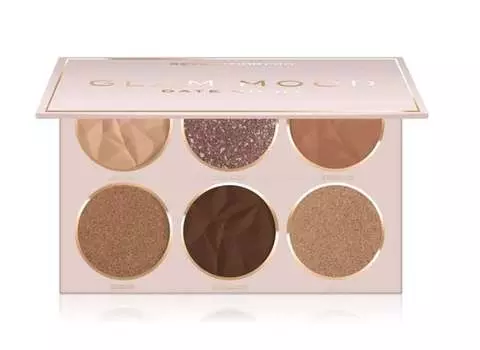 Палитра теней Makeup Revolution, Pro Glam Mood Date Night, коричневый