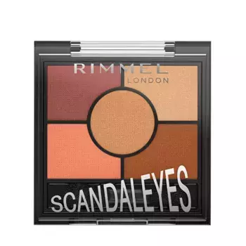 Палитра теней Scandaleyes Palette Rimmel London, цвет sunset bronze