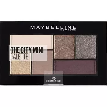 Палитра теней The City Mini № 410 Chill Brunch Neutrals Maybelline New York, 6 g