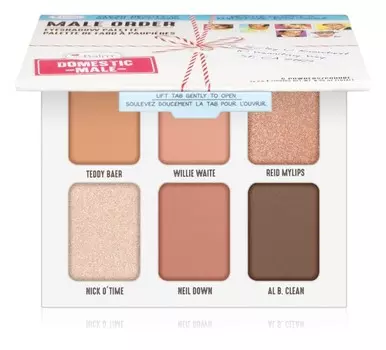 Палитра теней theBalm Male Order® Domestic Male