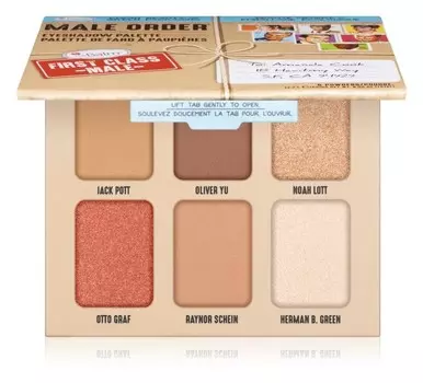 Палитра теней theBalm Male Order® First Class Male
