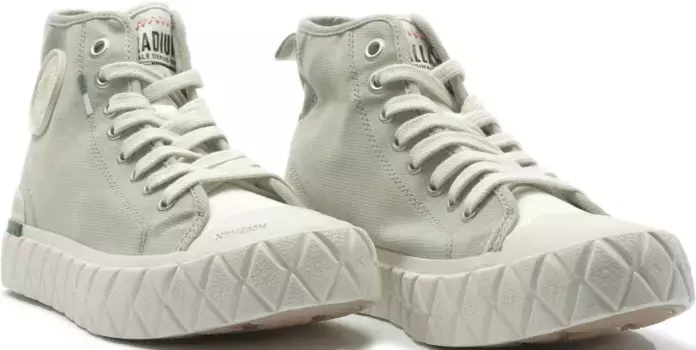 Палладиевые кроссовки "PALLA ACE CHUKKA CVS" Palladium, серый