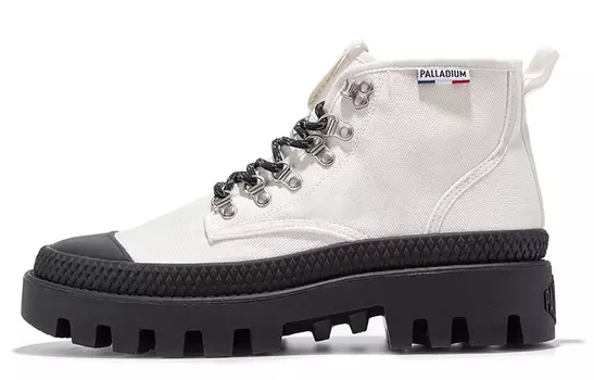 palladium Палладиевые туфли Pampa Canvas унисекс, Белый черный