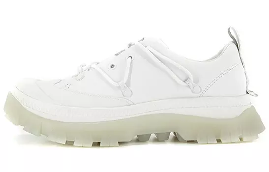 palladium Pampa Lifestyle Shoes Unisex Low-top Starry White