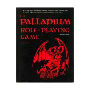 Palladium Role Playing Game (1st Edition Red, Revised), Palladium Fantasy, мягкая обложка