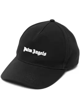 Palm Angels бейсболка с логотипом, черный