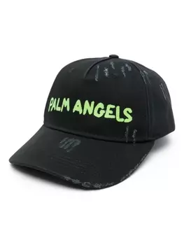 Palm Angels бейсболка с логотипом, черный