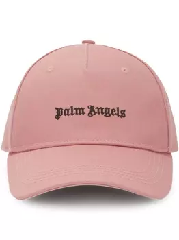 Palm Angels бейсболка с вышитым логотипом, розовый