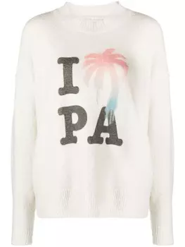 Palm Angels джемпер I Love PA, белый