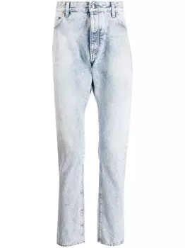 Palm Angels джинсы с логотипом, синий