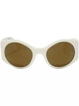 Palm Angels Eyewear солнцезащитные очки Ennis, белый