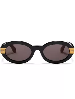 Palm Angels Eyewear солнцезащитные очки Harmony, черный
