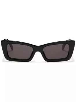 Palm Angels Eyewear солнцезащитные очки Redwood, черный