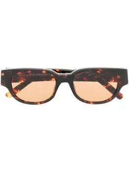 Palm Angels Eyewear солнцезащитные очки в круглой оправе