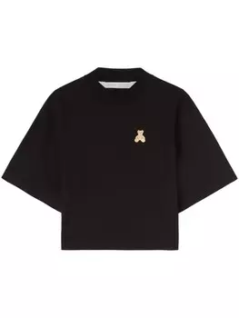 Palm Angels футболка Bear In Mind, черный