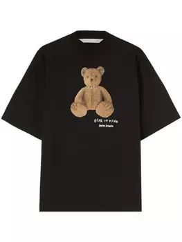 Palm Angels футболка Bear In Mind, черный