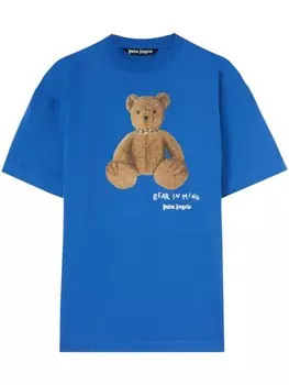 Palm Angels футболка Bear In Mind, синий