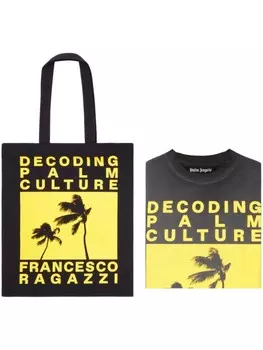 Palm Angels футболка Dec Palm Culture, черный