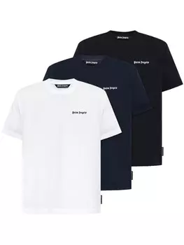 Palm Angels футболка хлопковая (упаковка из трех штук), белый