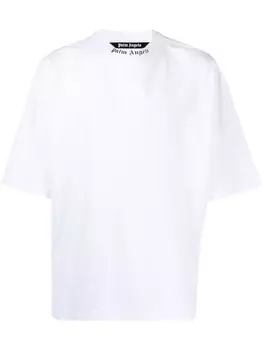 Palm Angels футболка с логотипом, белый